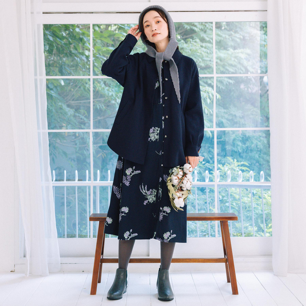 21号(6L~) FONTLAB ライトメルトンシャツジャケット5