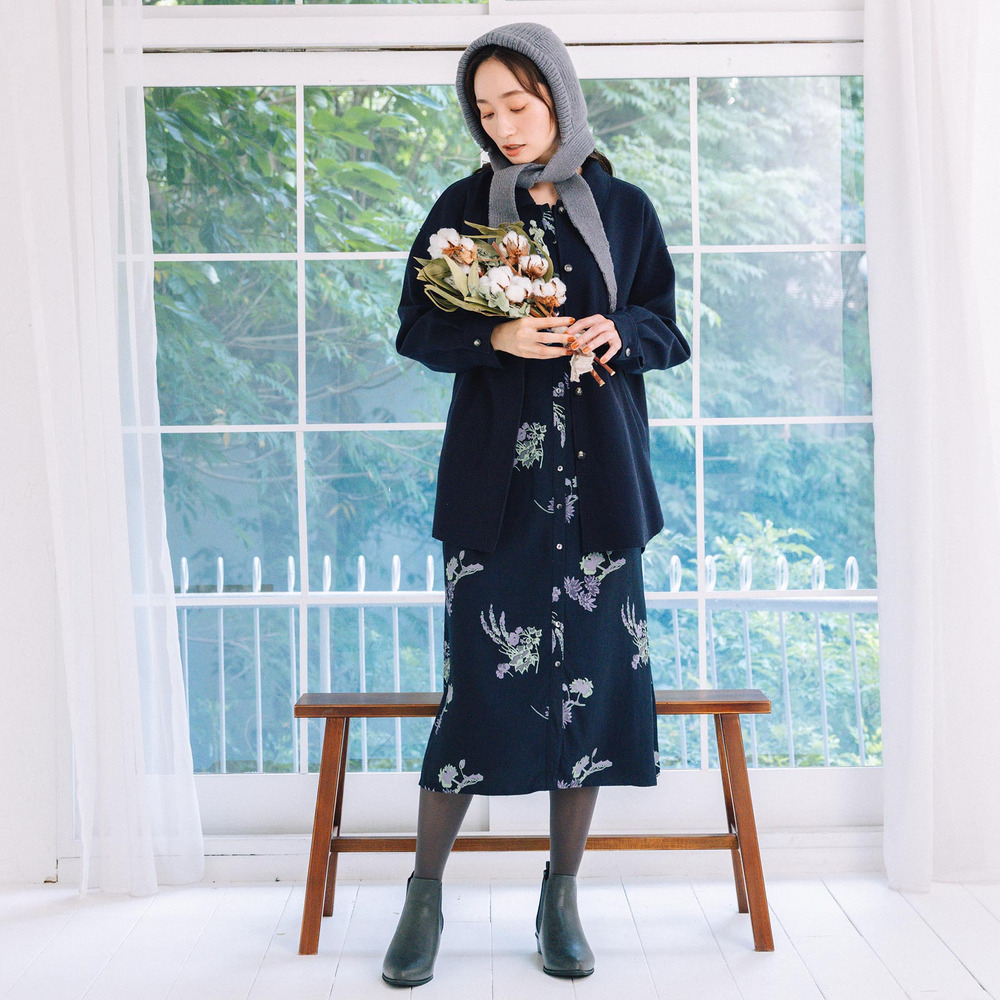 21号(6L~) FONTLAB ライトメルトンシャツジャケット7