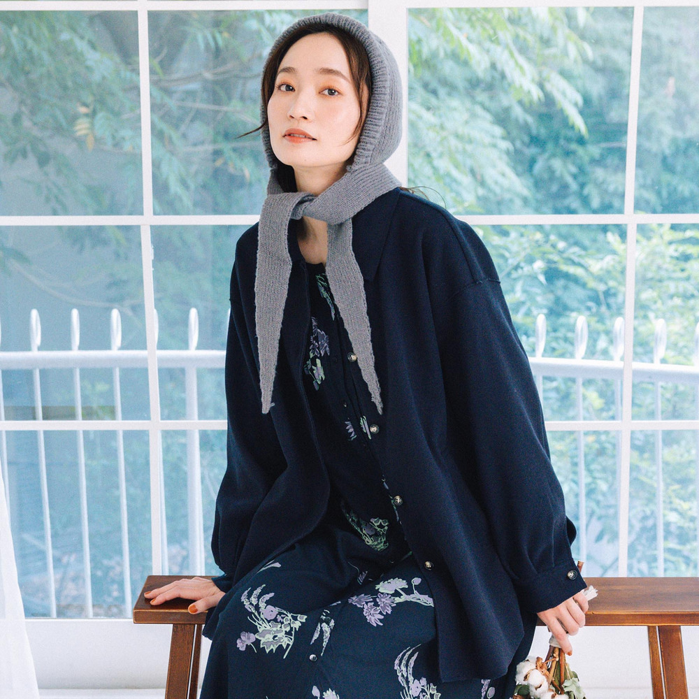 21号(6L~) FONTLAB ライトメルトンシャツジャケット1