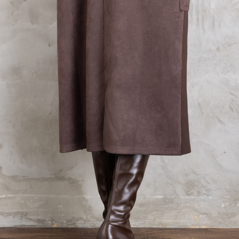 21号(6L~) FONTLAB マシュマロスウェードVネックジャンパースカート13