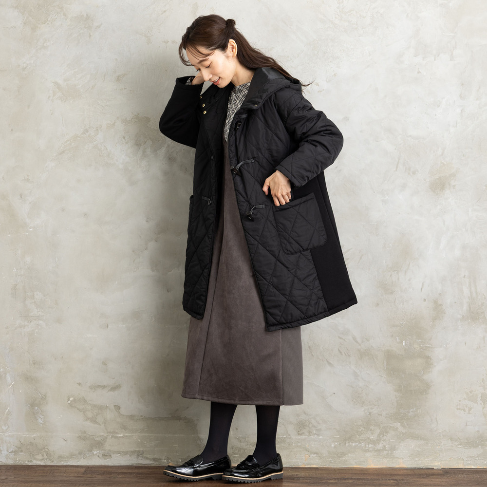 21号(6L~) FONTLAB マシュマロスウェードVネックジャンパースカート3