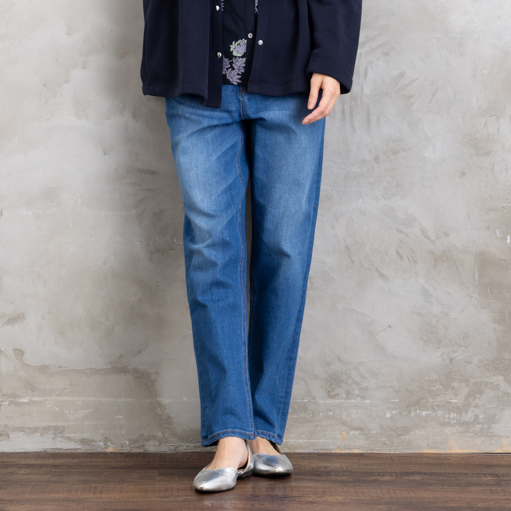 21号(6L～) London Denim [30th]ストレートデニムパンツ