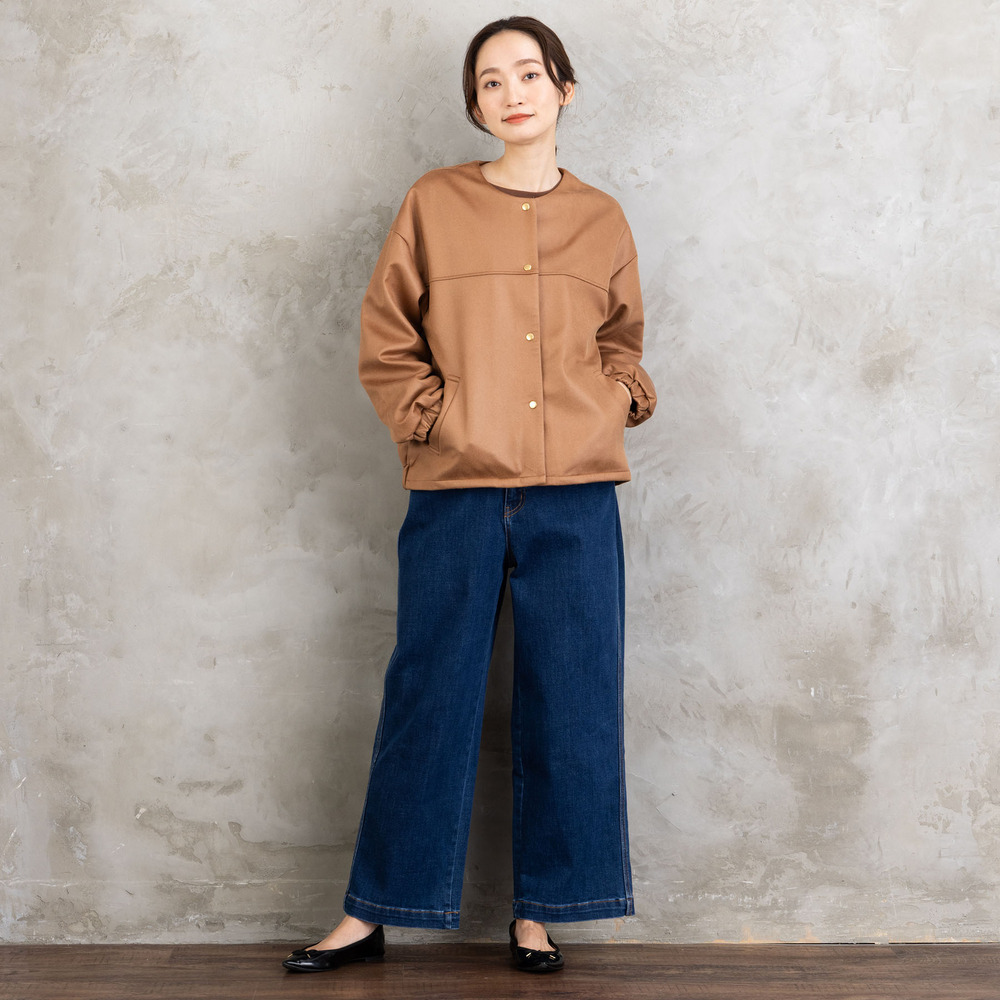 21号(6L~) FONTLAB マシュマロレザーライクブルゾン15