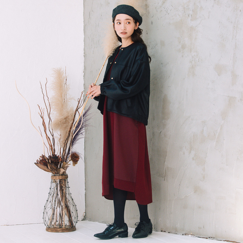 21号(6L~) FONTLAB マシュマロレザーライクブルゾン2