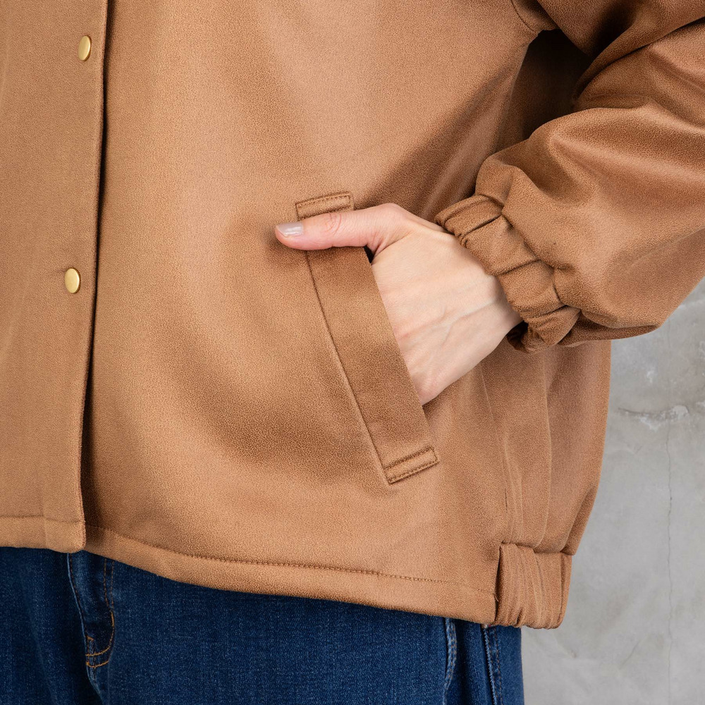 21号(6L~) FONTLAB マシュマロレザーライクブルゾン20