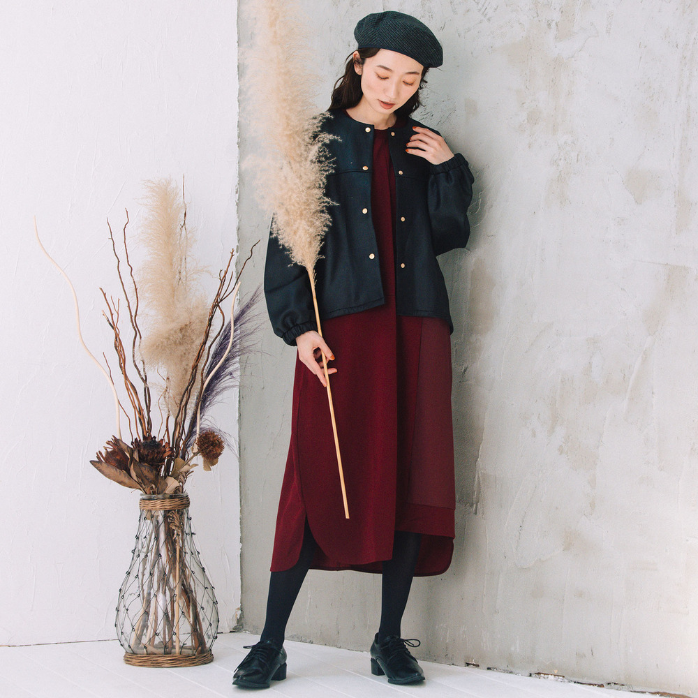 21号(6L~) FONTLAB マシュマロレザーライクブルゾン3