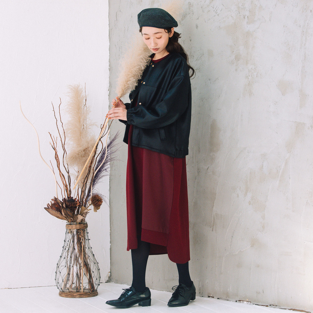 21号(6L~) FONTLAB マシュマロレザーライクブルゾン4