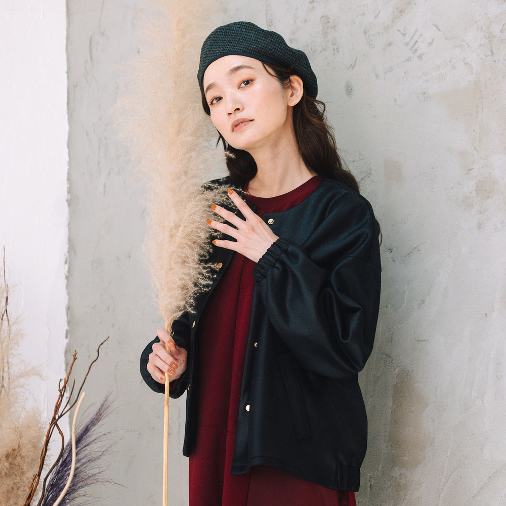 21号(6L~) FONTLAB マシュマロレザーライクブルゾン6