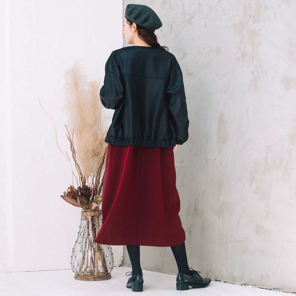 21号(6L~) FONTLAB マシュマロレザーライクブルゾン9