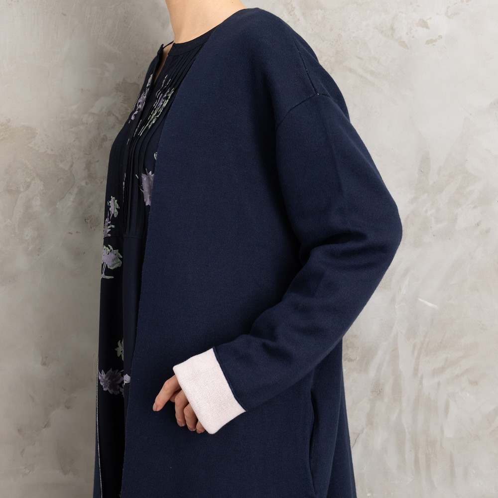 21号(6L~) FONTLAB Wフェイス配色コーディガン16