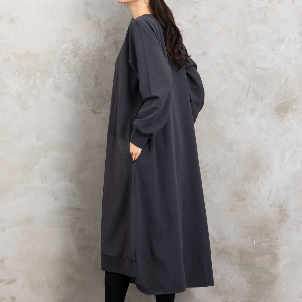 21号(6L~) FONTLAB 異素材コンビアシメワンピース15