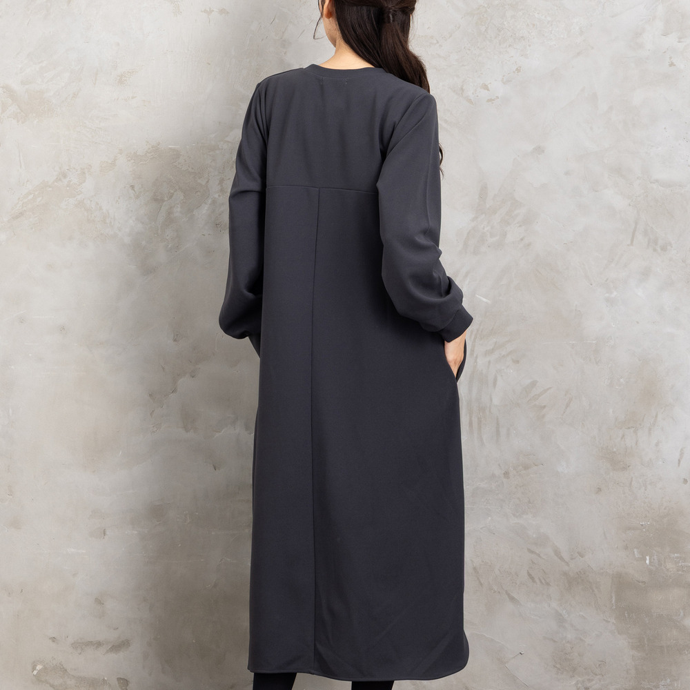 21号(6L~) FONTLAB 異素材コンビアシメワンピース16