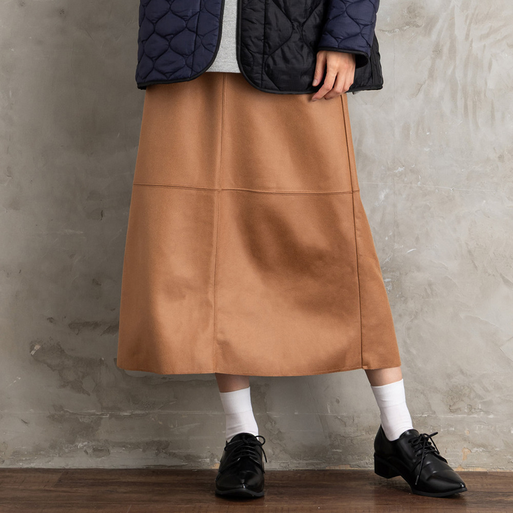 21号(6L～) FONTLAB マシュマロレザーライクスカート