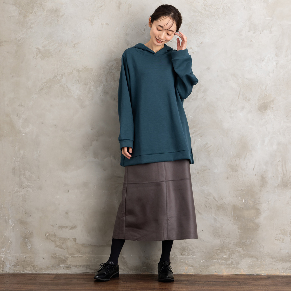 21号(6L~) FONTLAB マシュマロレザーライクスカート30