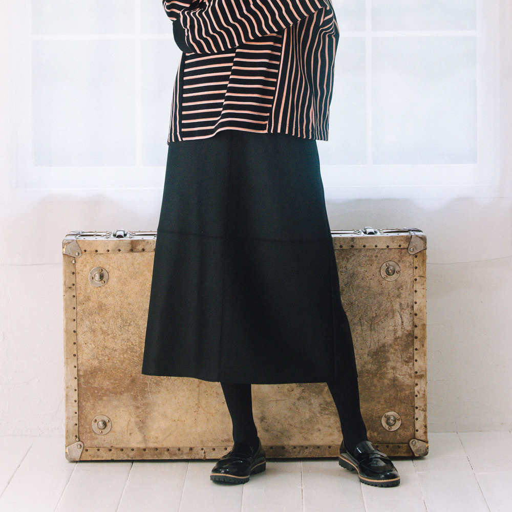 21号(6L~) FONTLAB マシュマロレザーライクスカート1