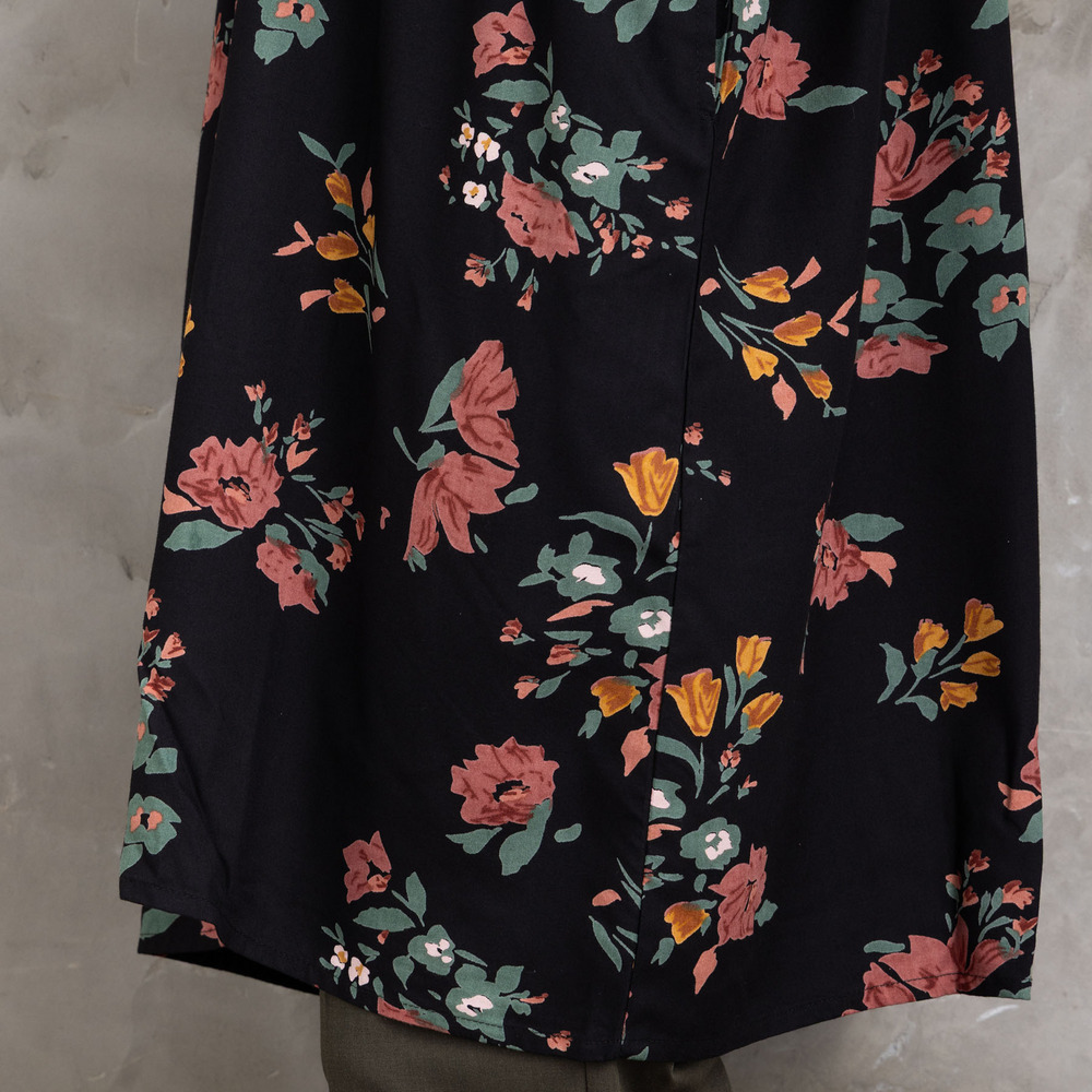 21号(6L~) INDESIGN フラワーブーケプリントシャツチュニック13