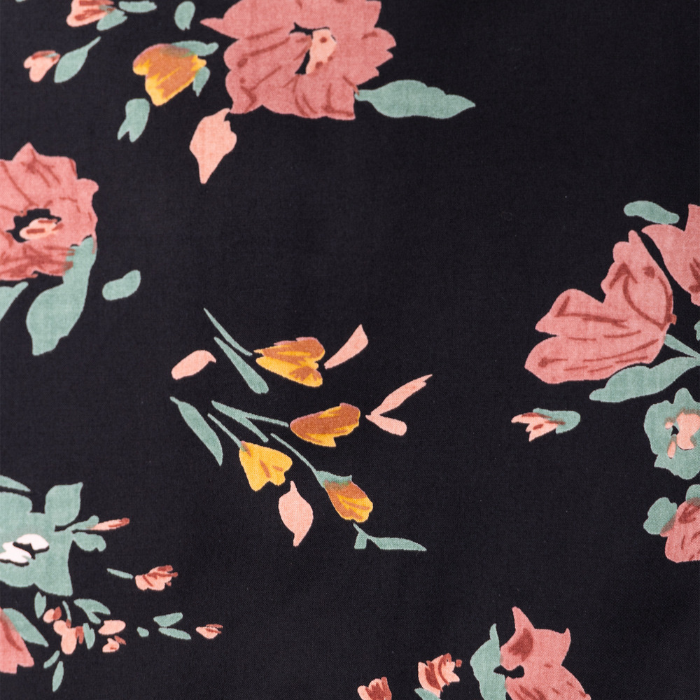 21号(6L~) INDESIGN フラワーブーケプリントブラウス11