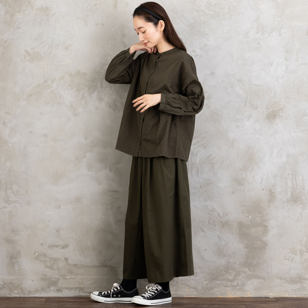 21号(6L~) INDESIGN コットンツイルワイドパンツ10