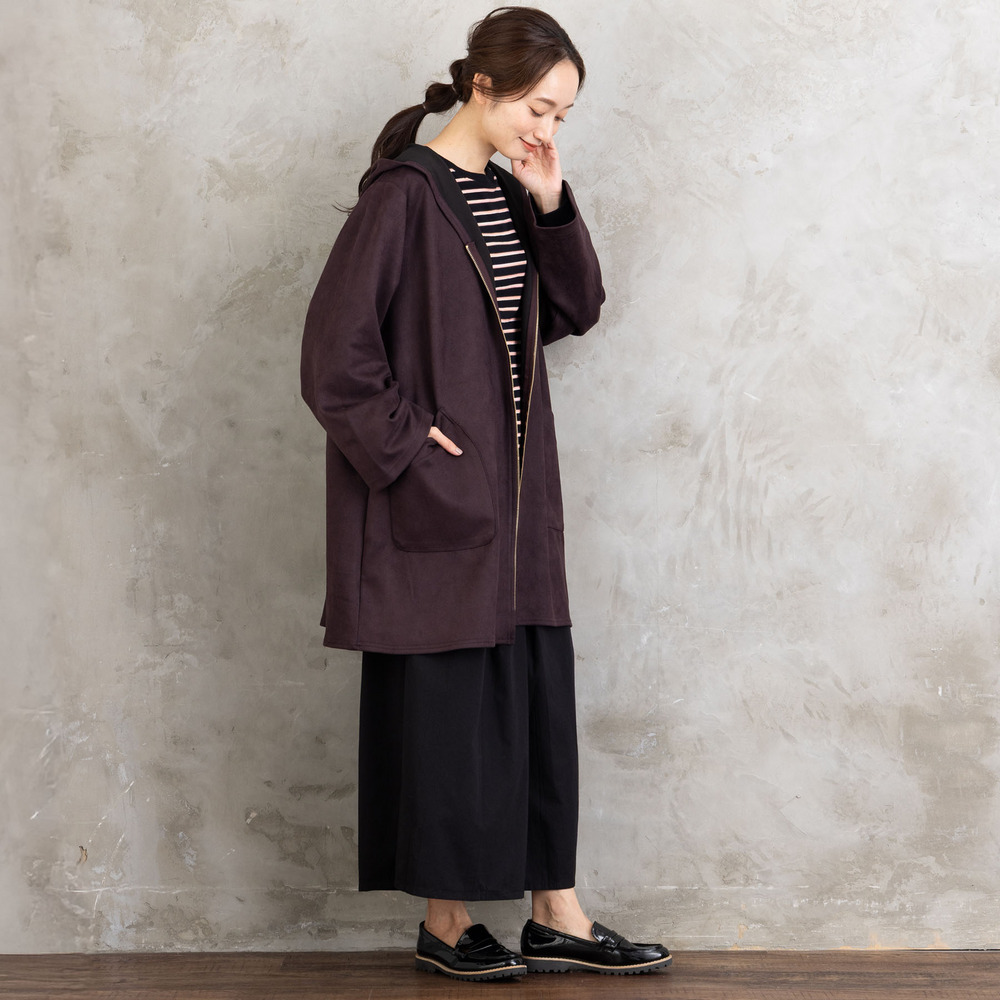 21号(6L~) INDESIGN コットンツイルワイドパンツ11