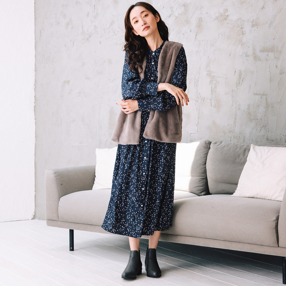 21号(6L~) FONTLAB カットベロア×エコファーコンビジレ10