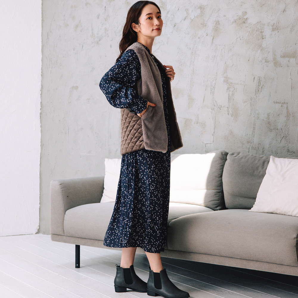 21号(6L~) FONTLAB カットベロア×エコファーコンビジレ11