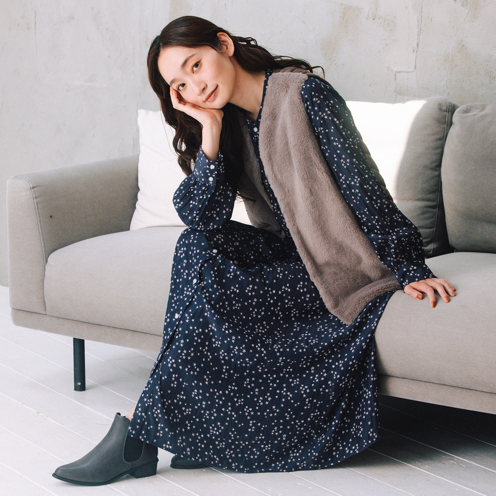 21号(6L~) FONTLAB カットベロア×エコファーコンビジレ6