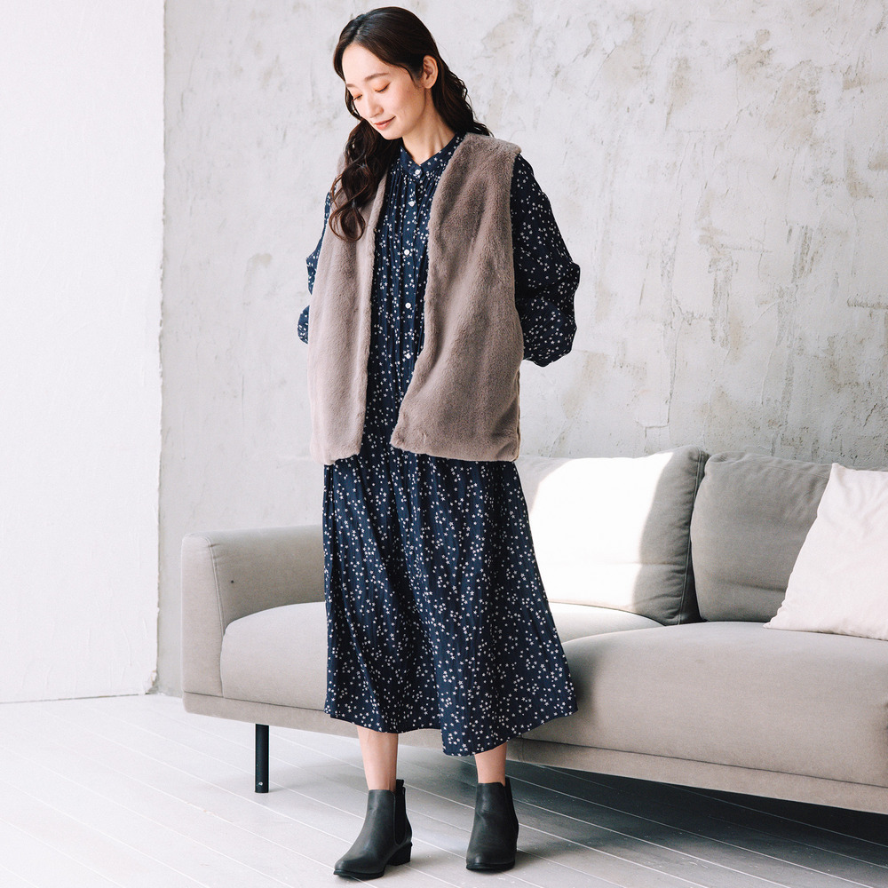 21号(6L~) FONTLAB カットベロア×エコファーコンビジレ7