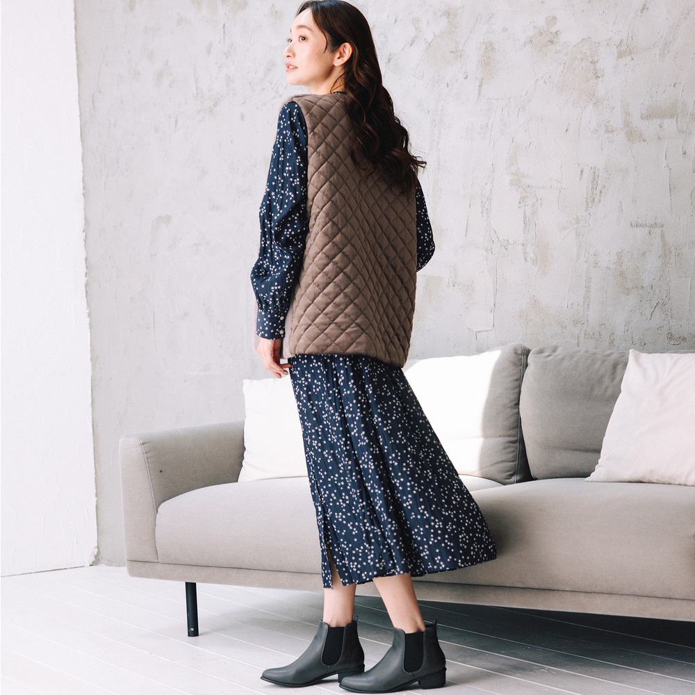 21号(6L~) FONTLAB カットベロア×エコファーコンビジレ9