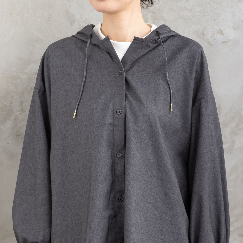 21号(6L~) FONTLAB ウールライクフーディーブルゾン16