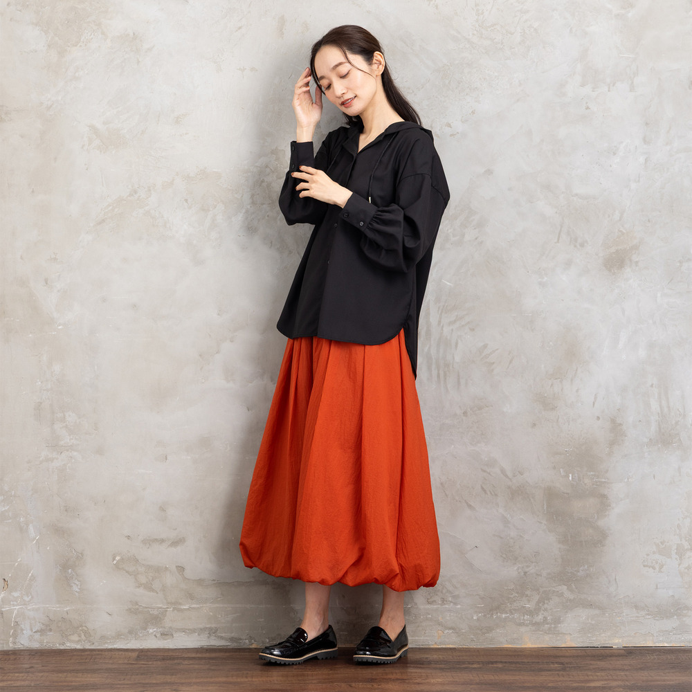 21号(6L~) FONTLAB ウールライクフーディーブルゾン2