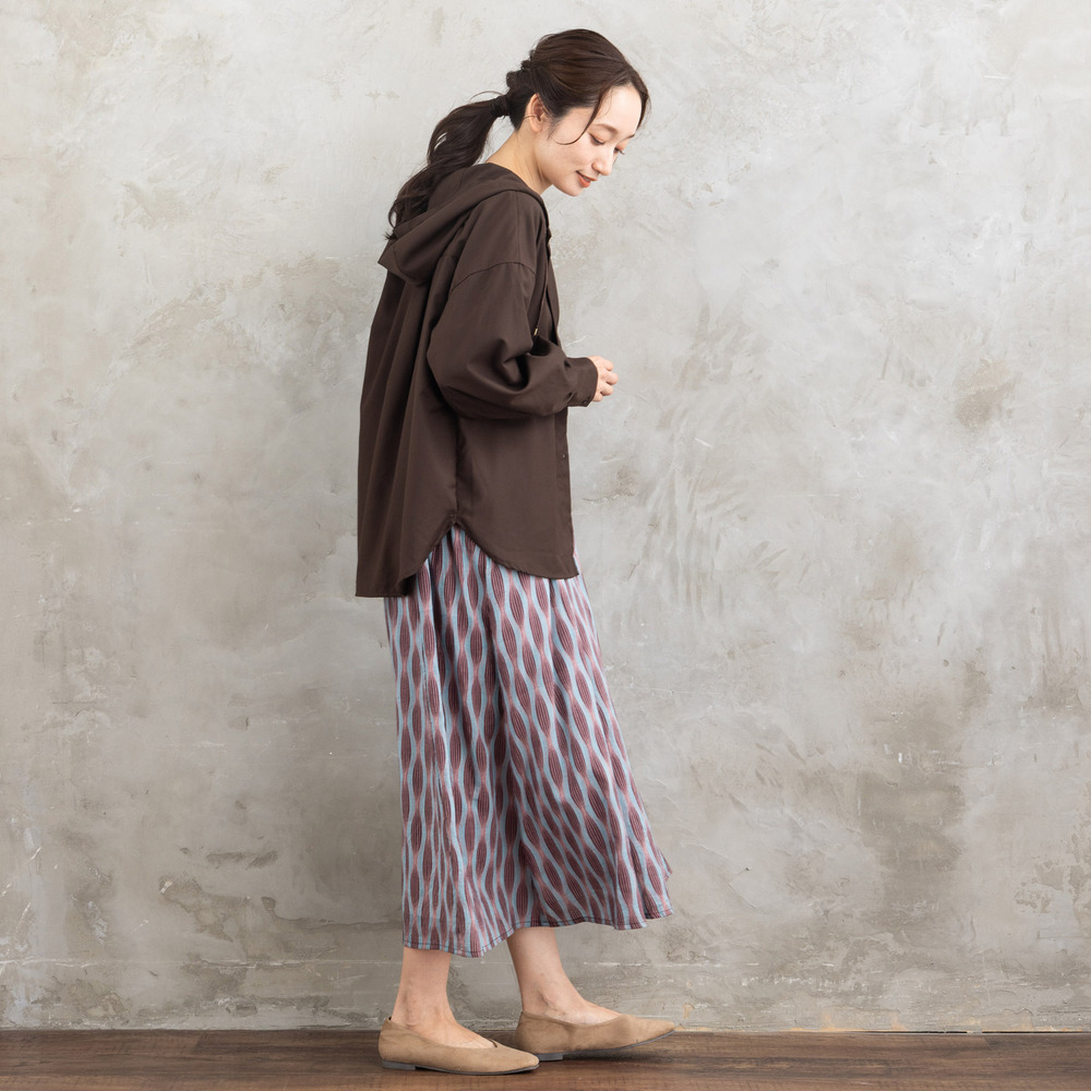 21号(6L~) FONTLAB ウールライクフーディーブルゾン7