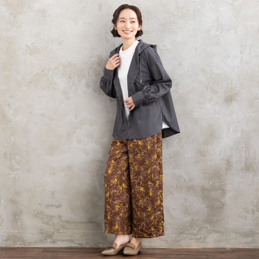 21号(6L~) FONTLAB ウールライクフーディーブルゾン8