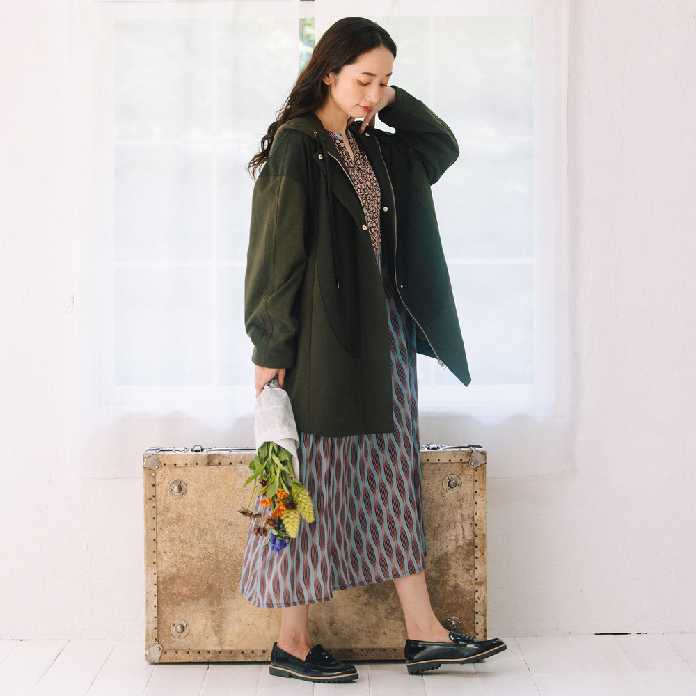 21号(6L~) FONTLAB 布帛コンビマウンテンパーカー2