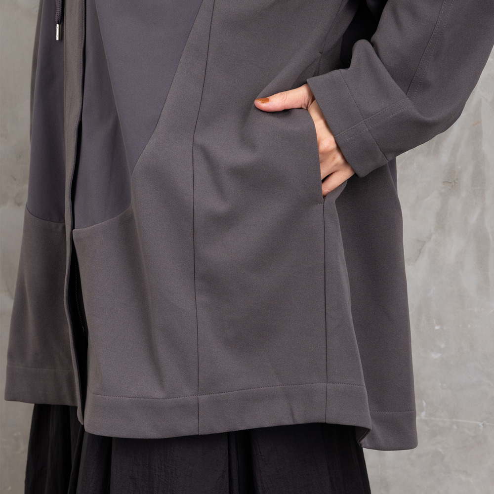 21号(6L~) FONTLAB 布帛コンビマウンテンパーカー21