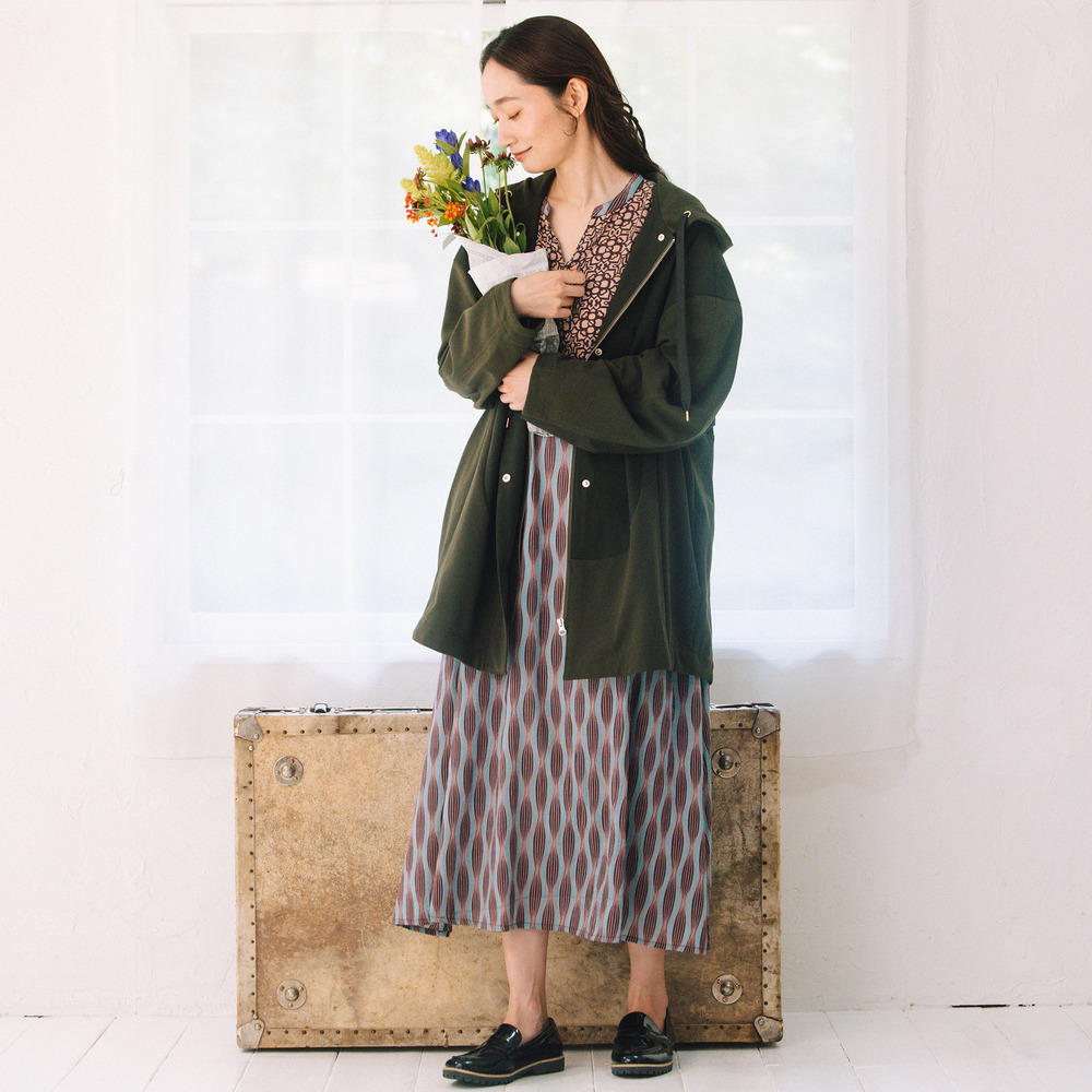 21号(6L~) FONTLAB 布帛コンビマウンテンパーカー4