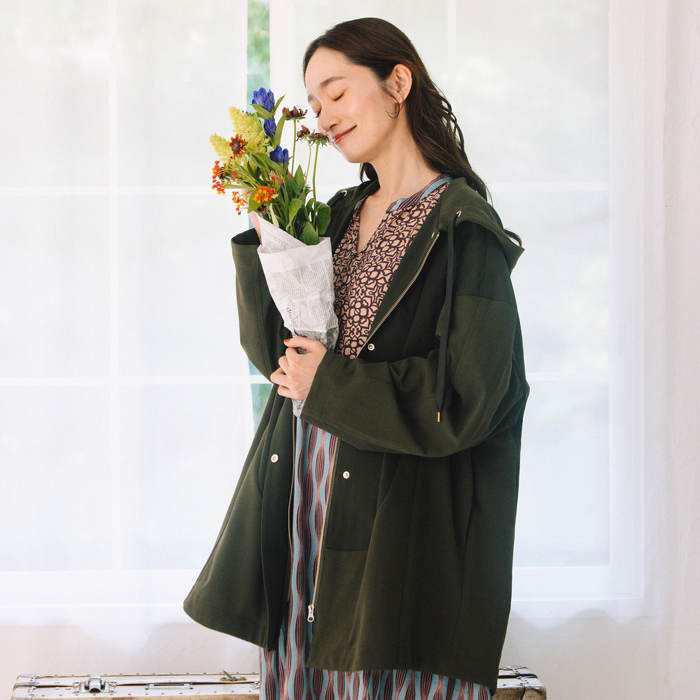 21号(6L~) FONTLAB 布帛コンビマウンテンパーカー5