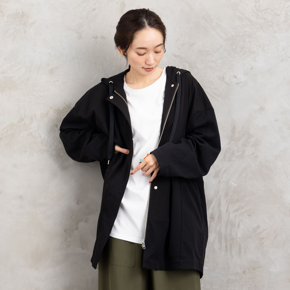 21号(6L~) FONTLAB 布帛コンビマウンテンパーカー1