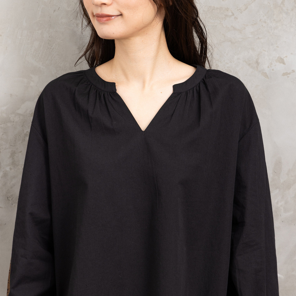 21号(6L~) INDESIGN チロリアンテープエンブロイダリーブラウス8