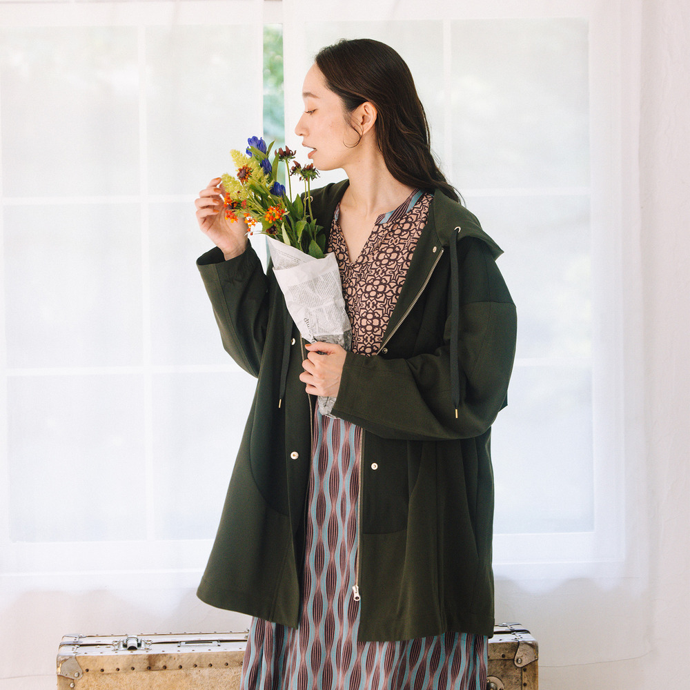 21号(6L~) INDESIGN MIXプリントスキッパーワンピース2