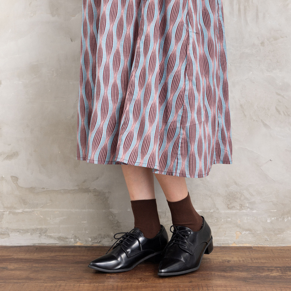 21号(6L~) INDESIGN MIXプリントスキッパーワンピース25