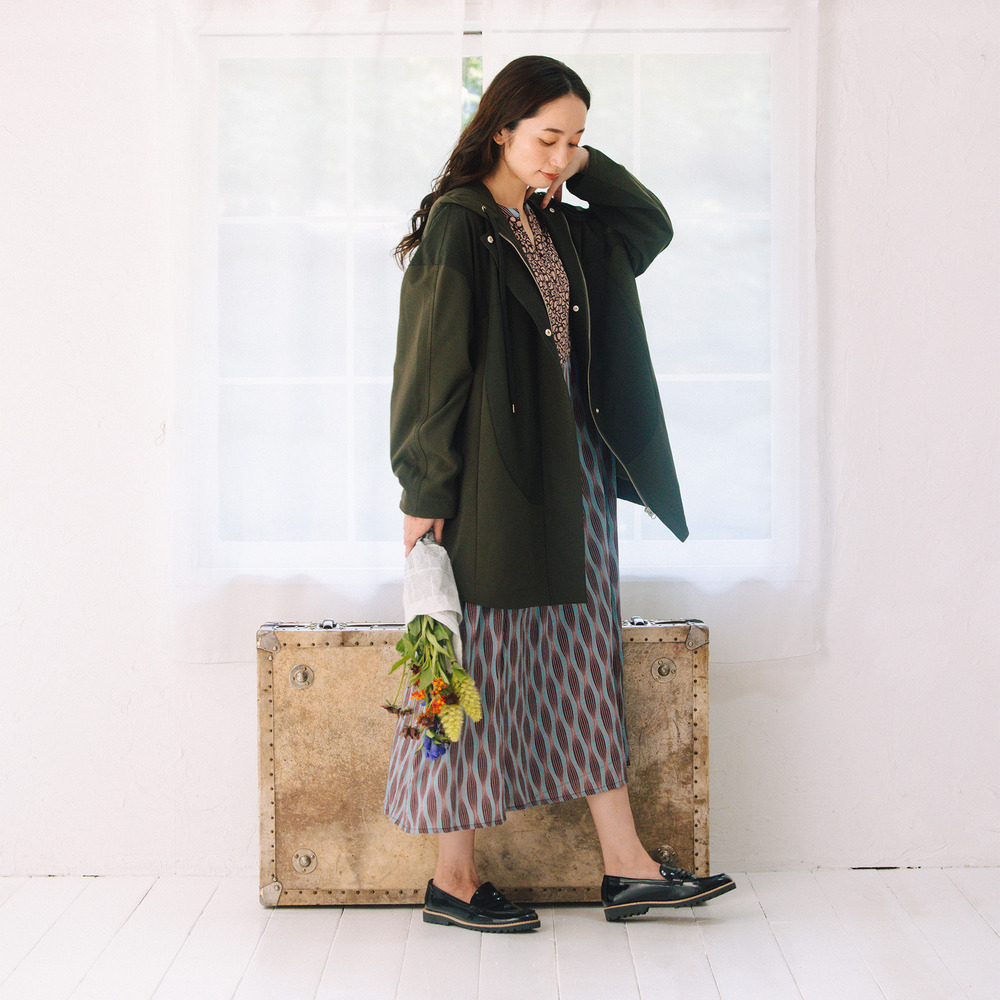 21号(6L~) INDESIGN MIXプリントスキッパーワンピース3