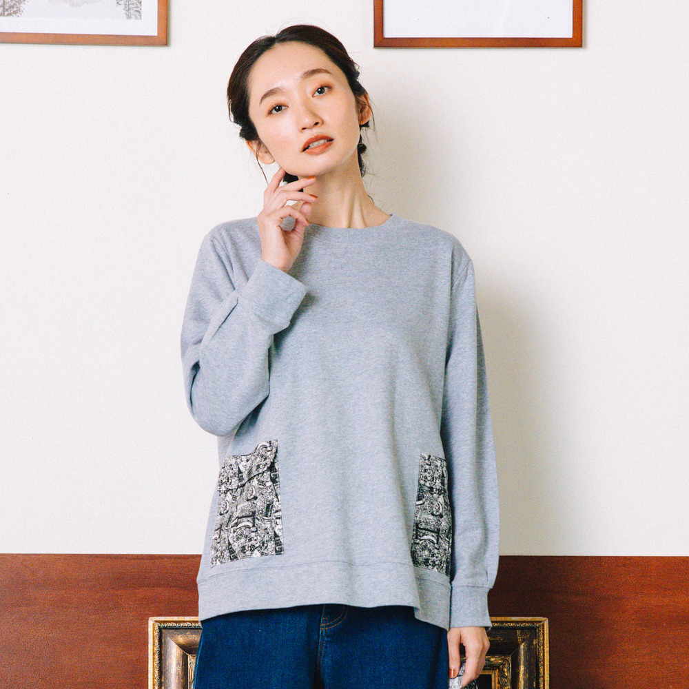 21号(6L～) London Denim [30th]ロンドンシティポケットデザインスウェット