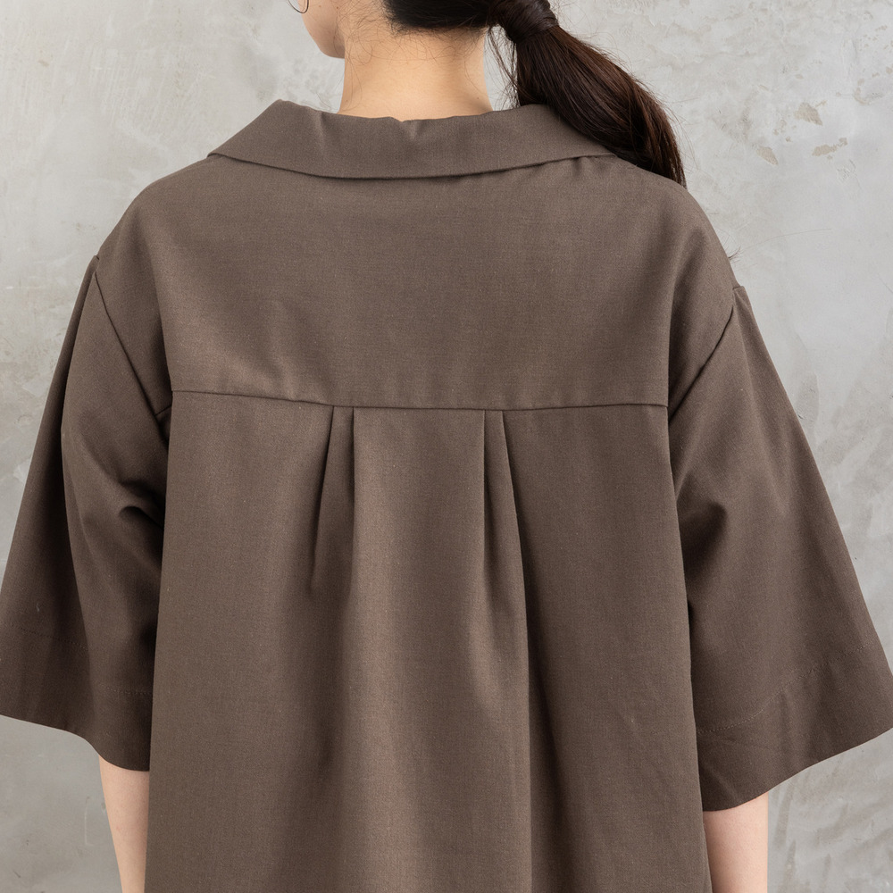 21号(6L~) FONTLAB リネンブレンドハーフスリーブジャケット15