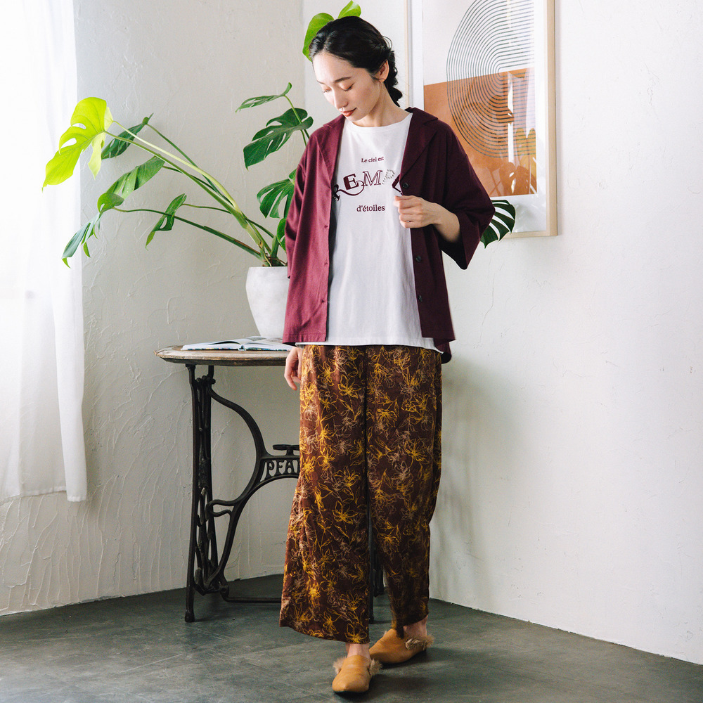 21号(6L~) FONTLAB リネンブレンドハーフスリーブジャケット3