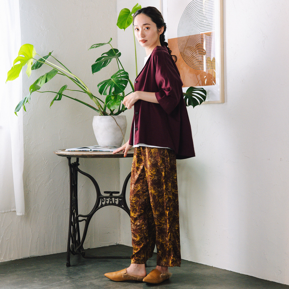 21号(6L~) FONTLAB リネンブレンドハーフスリーブジャケット5