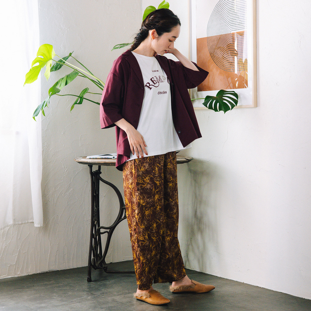 21号(6L~) FONTLAB リネンブレンドハーフスリーブジャケット7