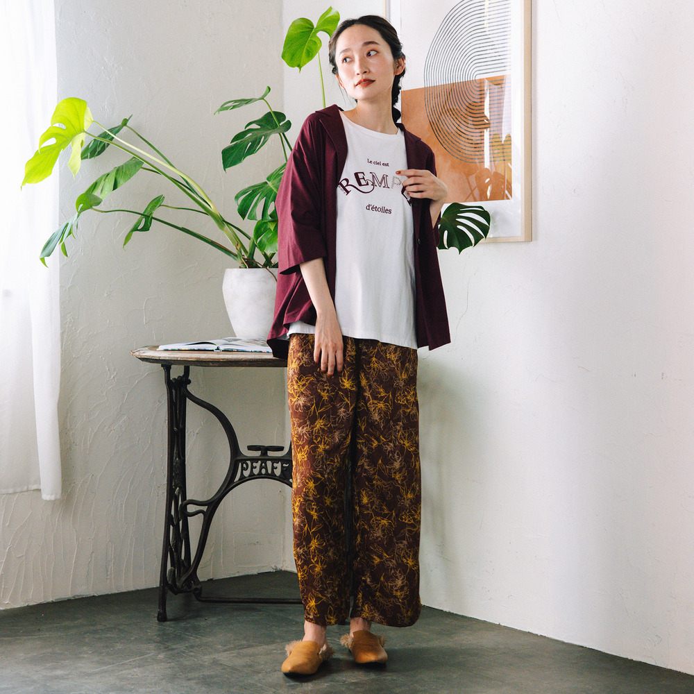 21号(6L~) FONTLAB リネンブレンドハーフスリーブジャケット8