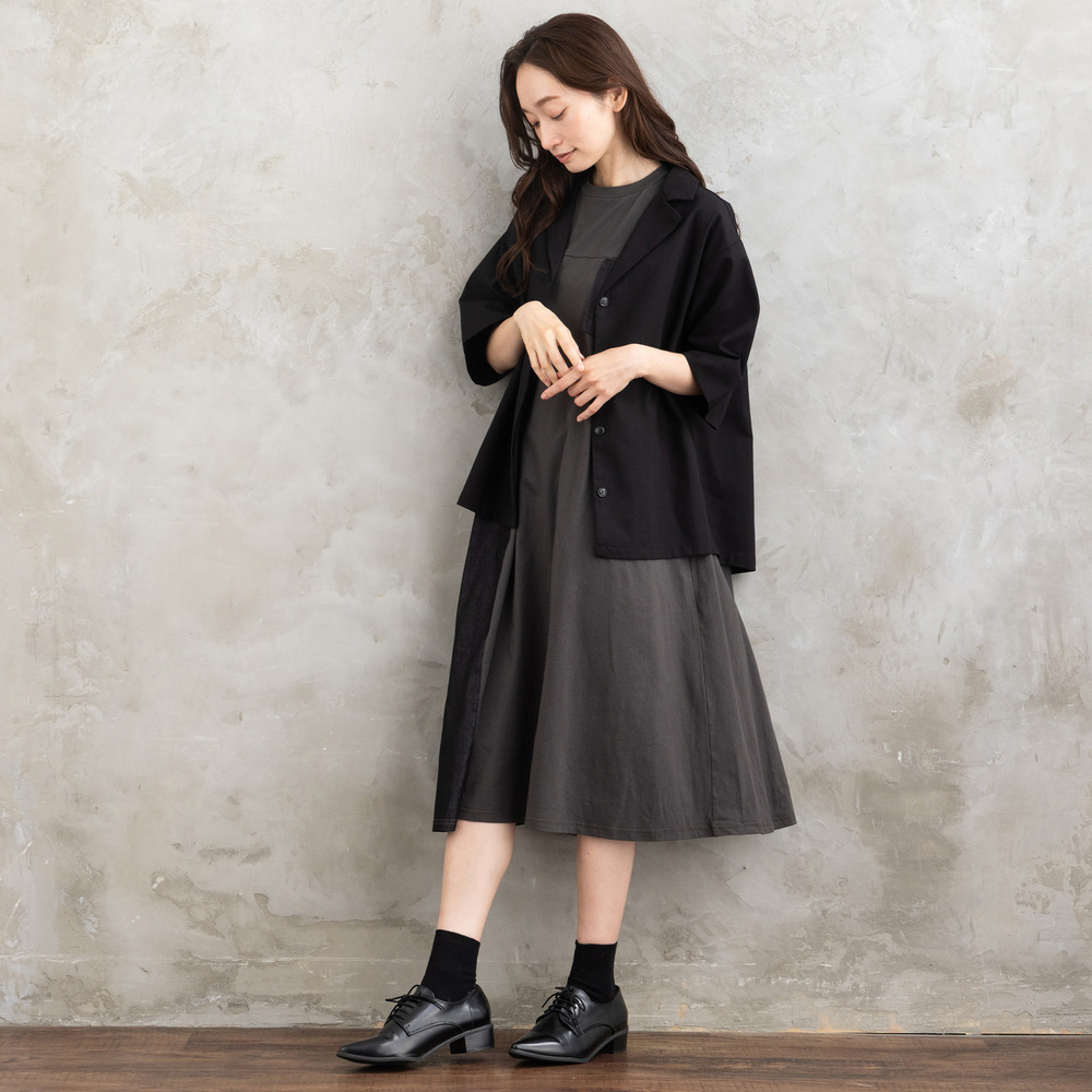 21号(6L~) FONTLAB リネンブレンドハーフスリーブジャケット9