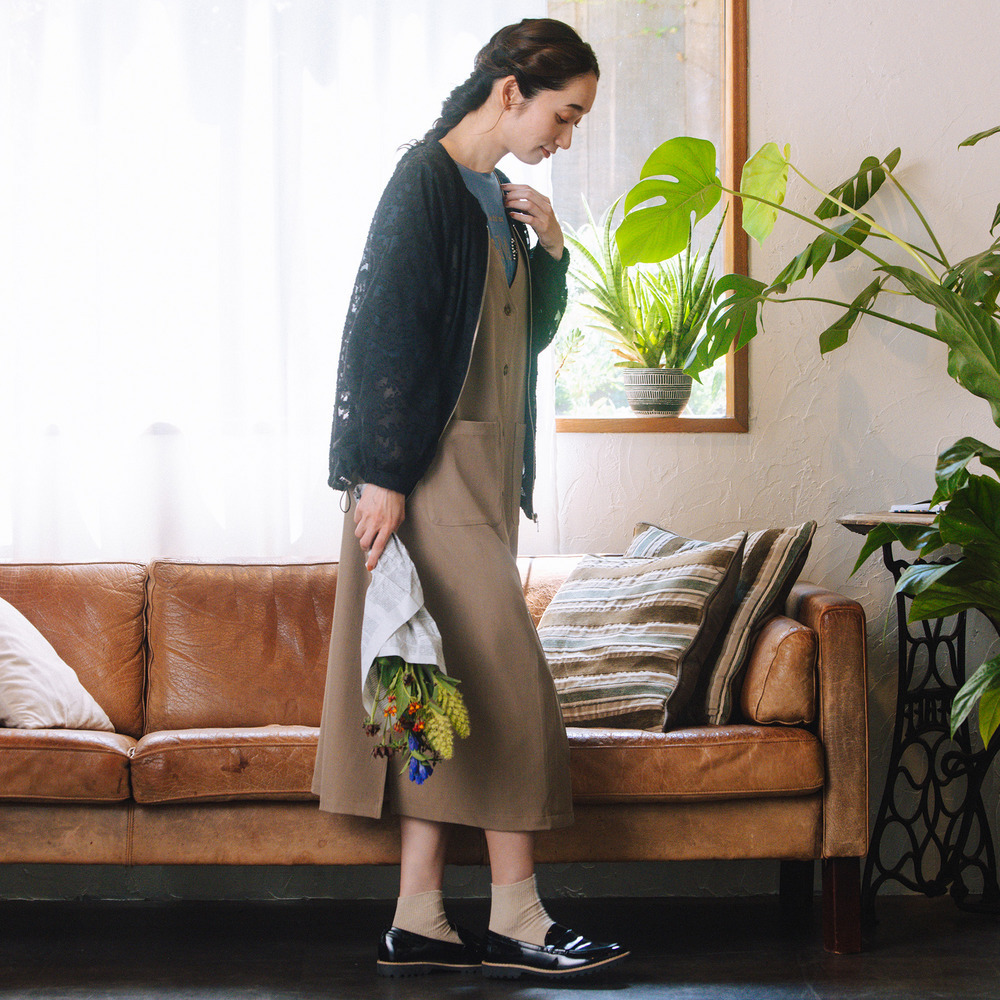 21号(6L~) FONTLAB フラワージャガードシアーブルゾン3