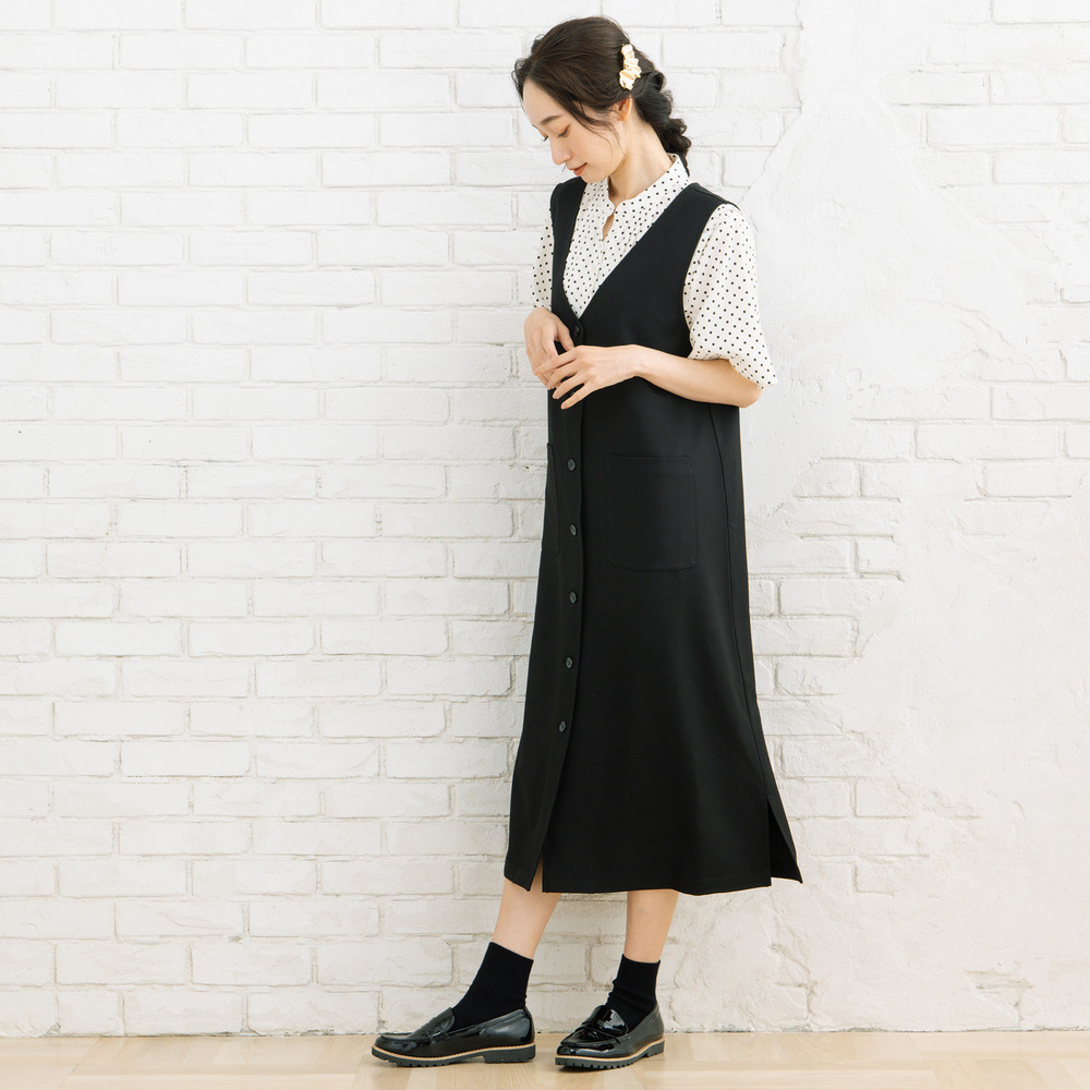 21号(6L~) FONTLAB 2WAYジレ×ジャンパースカート12